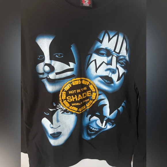 Rock Yeah | KISS | "Hot in the Shade" World Tour Long Sleeve Tee | Size M - Picture 3 of 6